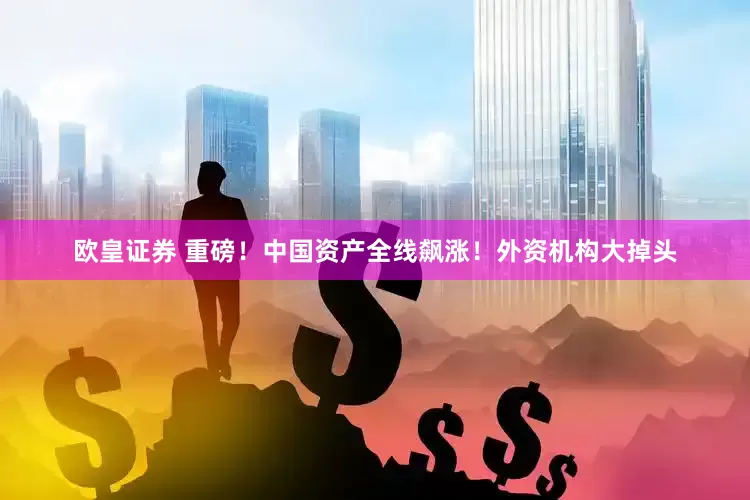 欧皇证券 重磅！中国资产全线飙涨！外资机构大掉头
