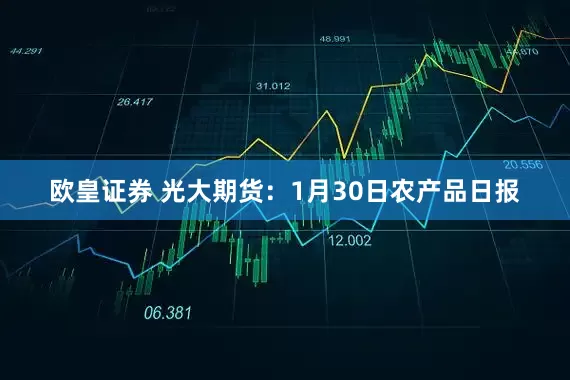 欧皇证券 光大期货：1月30日农产品日报